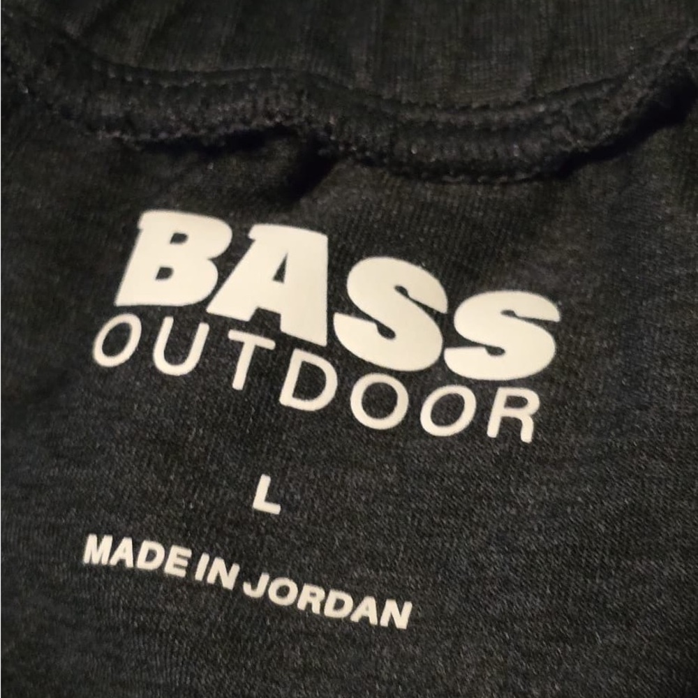 Bass Outdoor Black T-Shirt - Picture 9 of 13